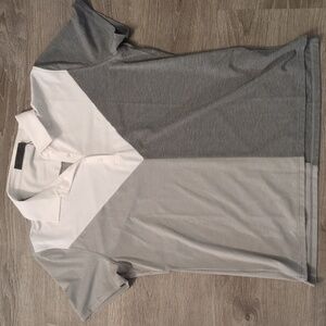 G/fore Colour Block V Melange Tech Jersey Golf Polo 2023 size XL